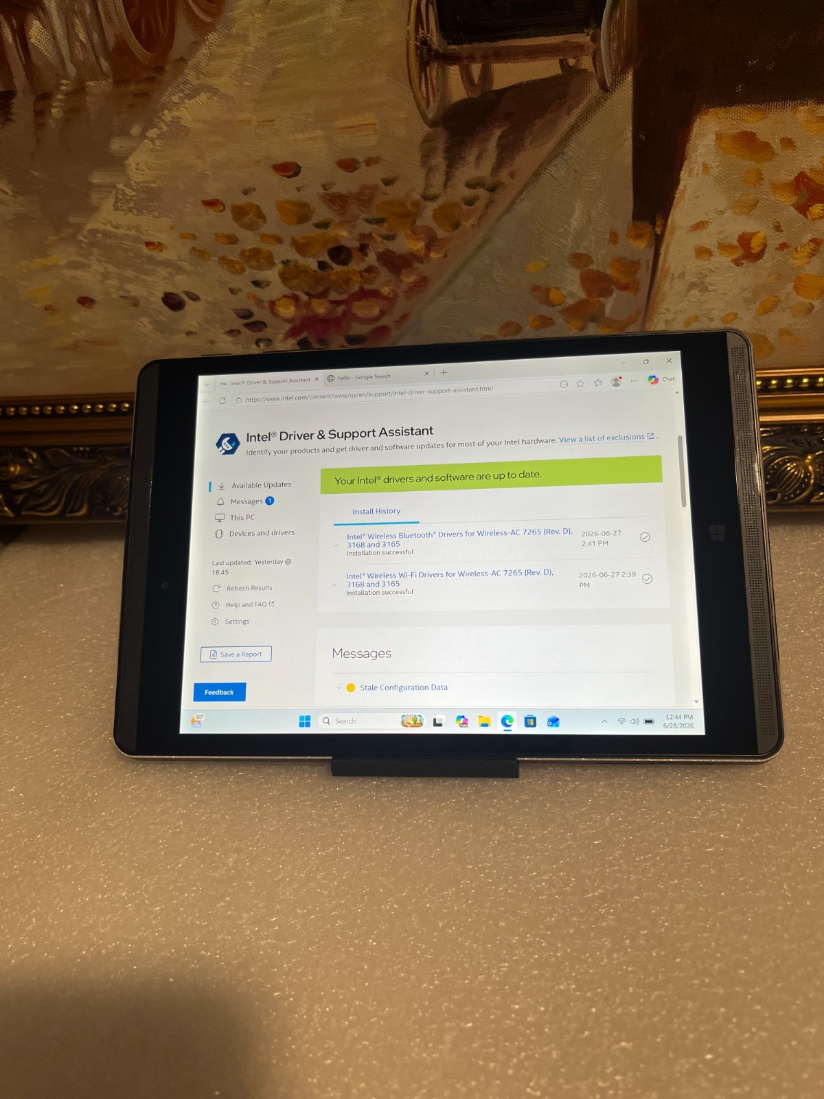 HP 608 G1 Pro tablet Windows 11 PRO -24WH