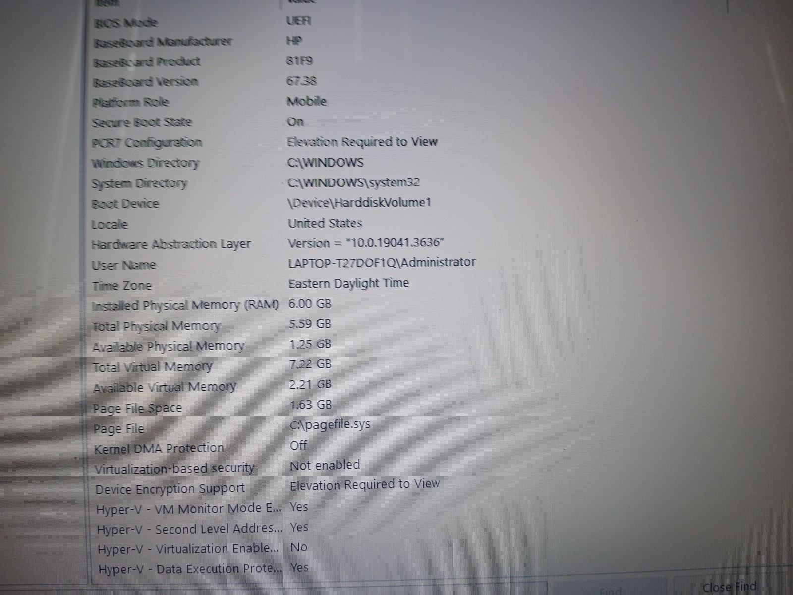 HP 15-BA009dx Laptop – Please see pictures for full details