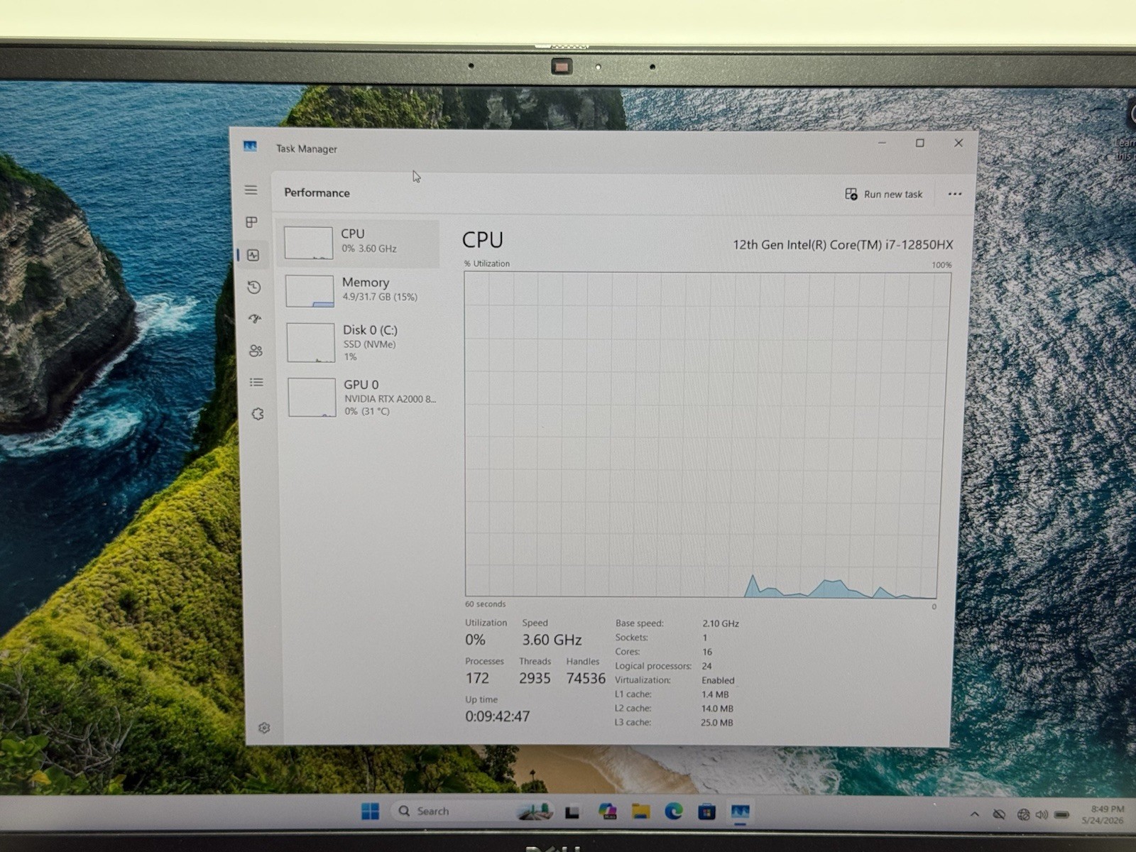 READ – Dell Precision 7670 16″ i7-12850HX 32GB 512GB RTX A2000