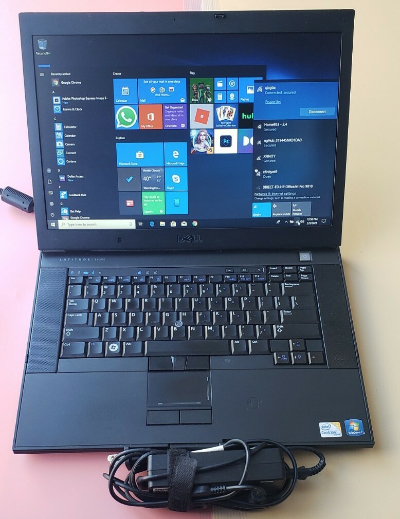 Dell Latitude E6500 Core 2 Duo 2.66GHz 3GB RAM 160GB HDD WIFI 1440×900