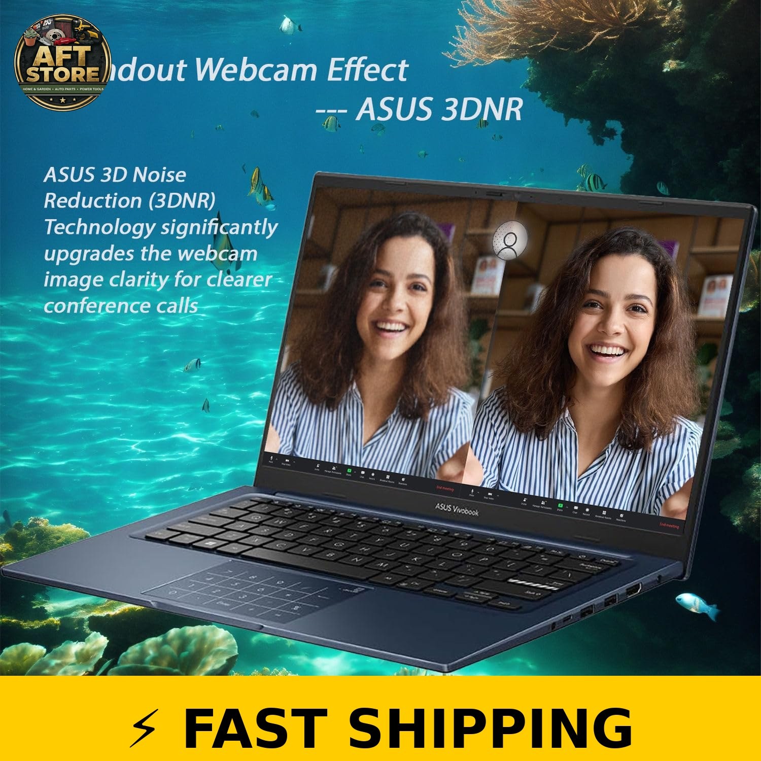 WOWPC ASUS VivoBook 14″ FHD Laptop | Intel Core i3 | 16GB RAM | 512GB SSD
