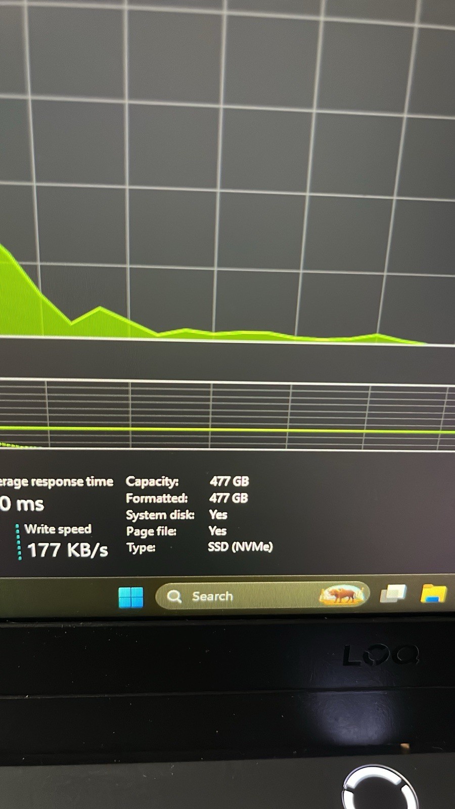 Lenovo LOQ Laptop AMD Ryzen 5 7235HS RTX 4050 12GB RAM 477GB SSD Gray
