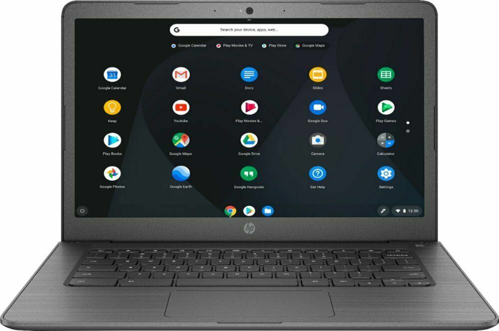 HP 14″ TouchScreen Chromebook Intel Celeron N3350 4GB RAM 32GB eMMC Grey ~NEW!!!