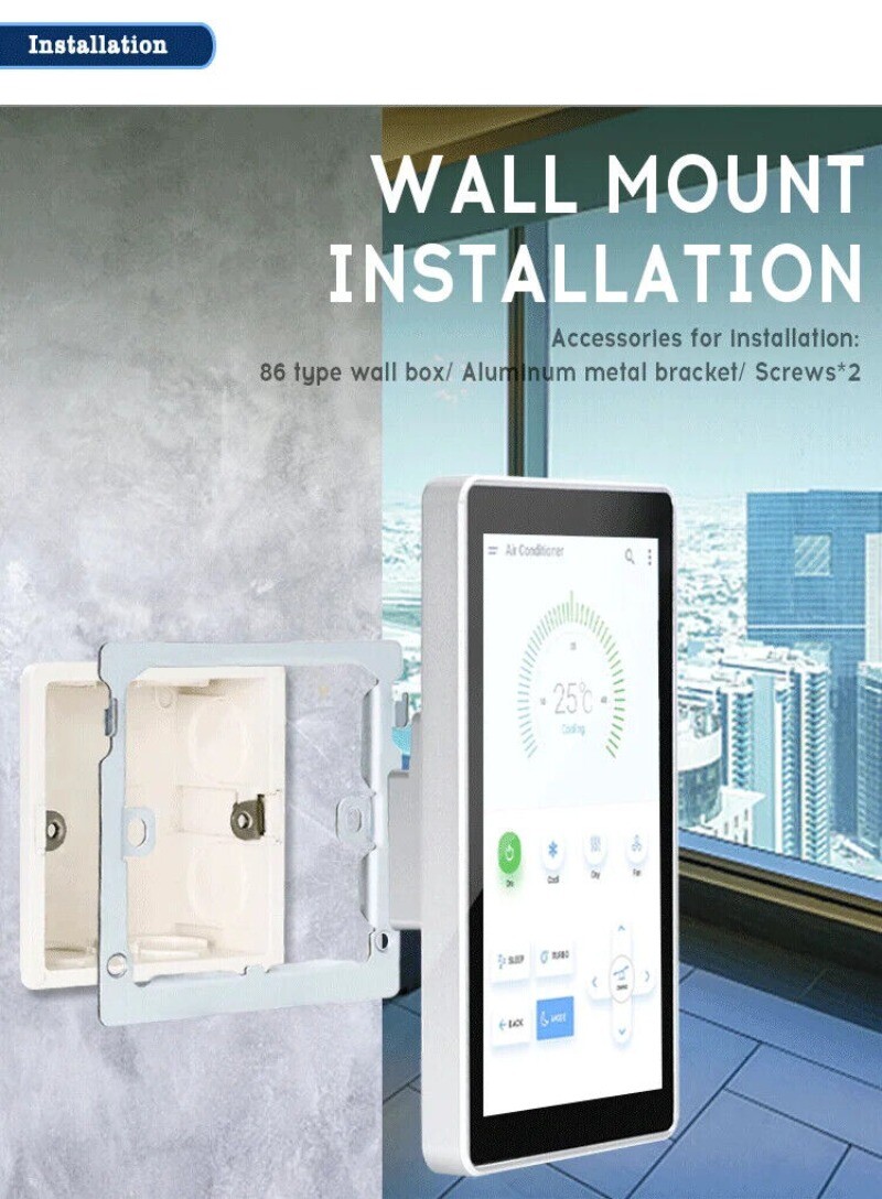 5.5 InchIn Wall Tablet PC Touch Screen Smart Home with Android11 OS Quad core