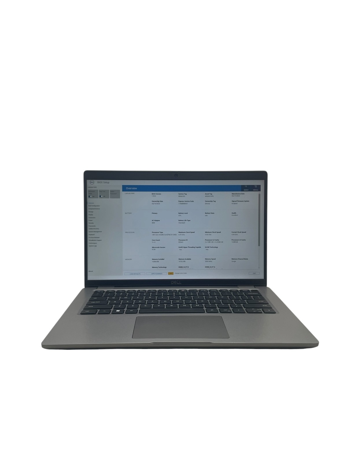 Dell Latitude 5440 14″ – i7-1355U – 16GB RAM – 256GB SSD – Grade D