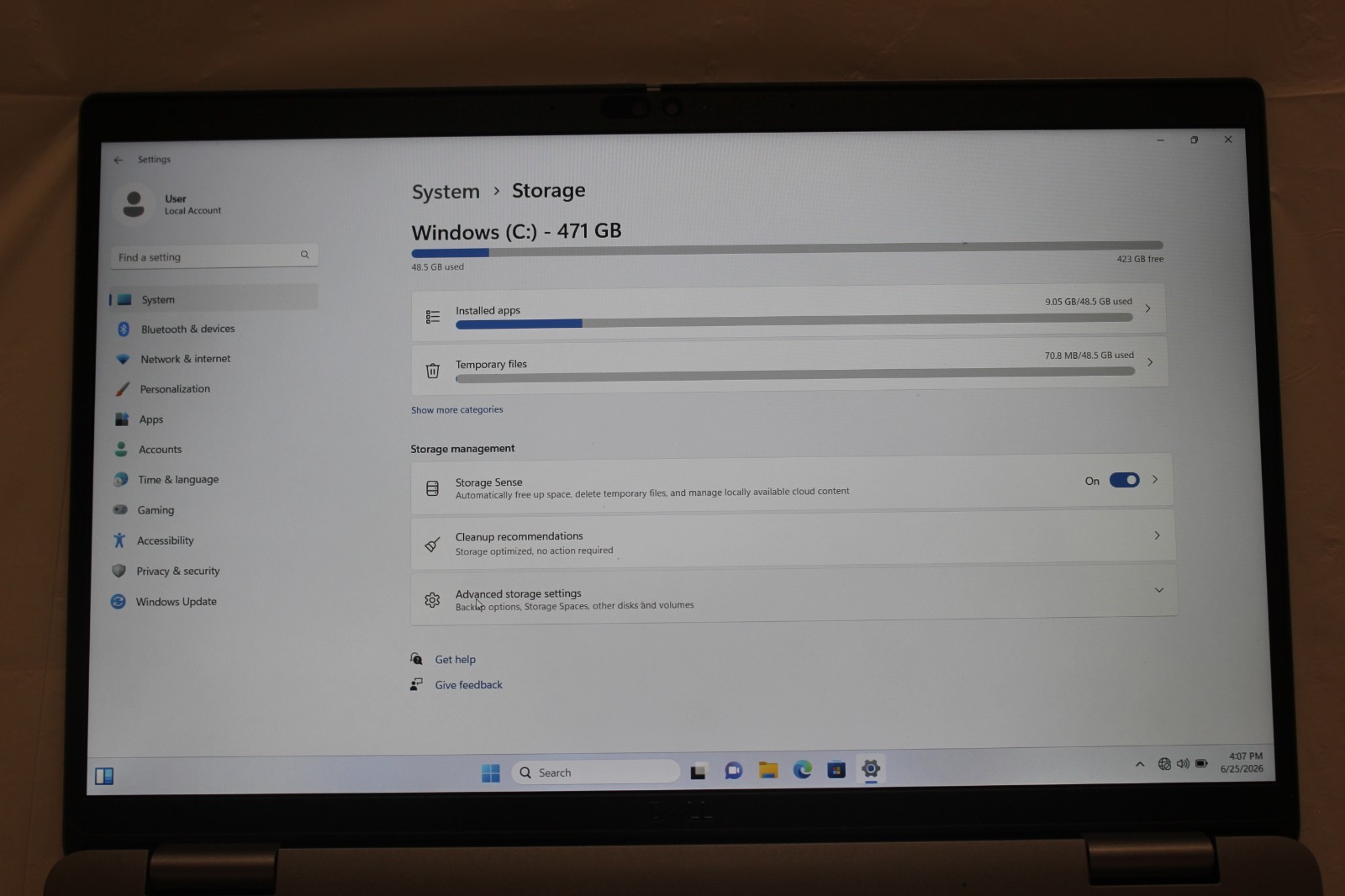 Dell Latitude 5550 15.6” Laptop Intel Core Ultra 7 155U 32GB RAM 512GB WIN11 D2