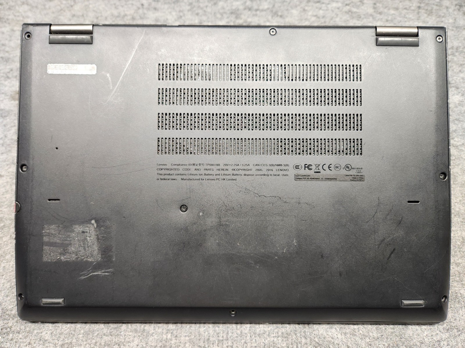 Lenovo ThinkPad Yoga 370 13.3″ Laptop Intel Core i5-7300U 2.6GHz 8GB RAM 128GB