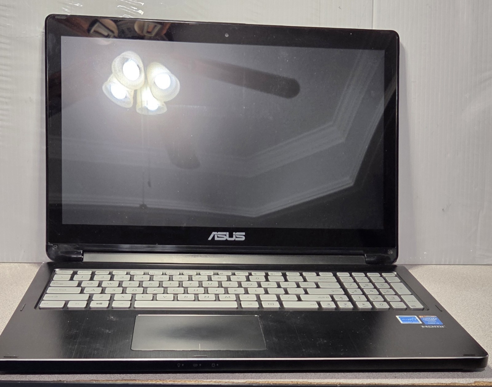 ASUS Q501L 15″ Touchscreen Intel Core i5-4200U 8GB RAM NO HDD Parts/Repair AS IS