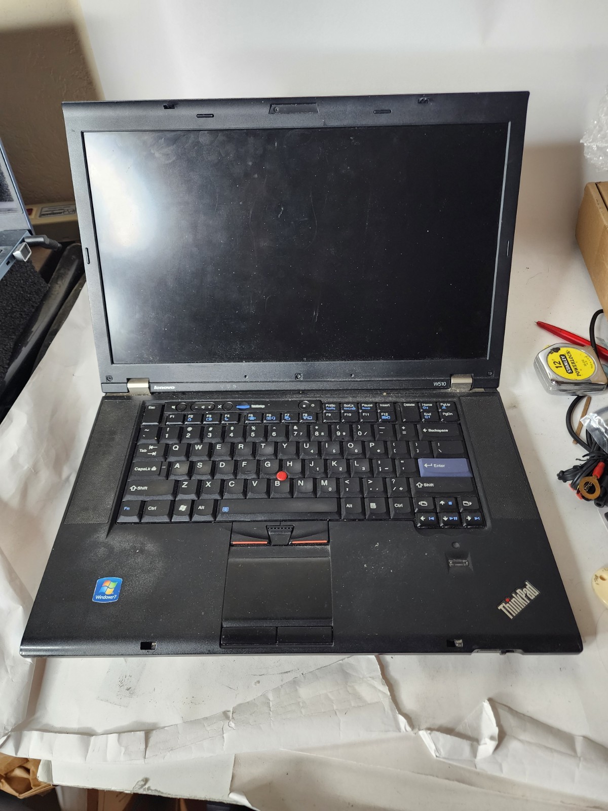 Lenovo Thinkpad W510 i7-q820@1.73ghz 16GB RAM, No Hdd