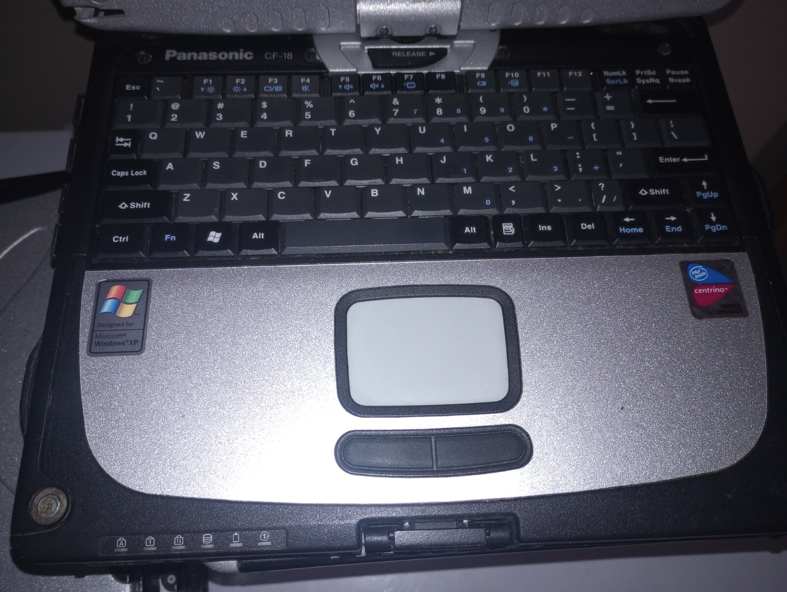Panasonic Toughbook CF-18 Laptop Tablets 1.2GHz 512MB 40GB Boot to Bios