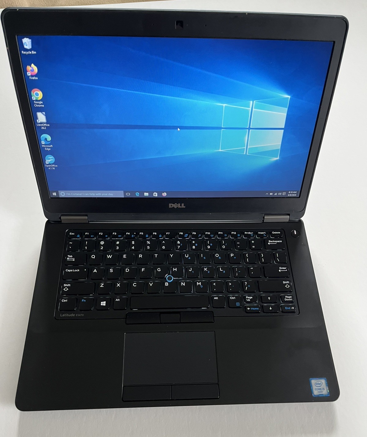 Dell Latitude E5470 14″ 256GB Intel Core i5 6th Gen 2.40 GHz 8GB Laptop Win 10