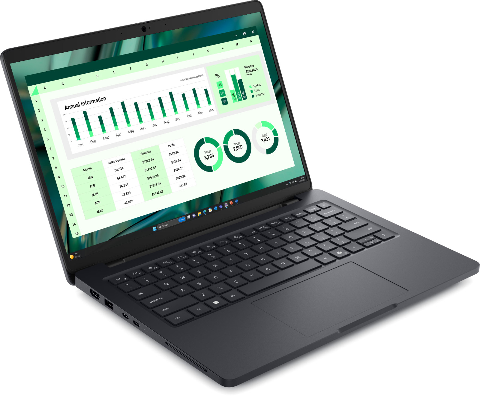 BUSINESS LAPTOP – TOUCHSCREEN DELL PRO MAX 14 in ULTRA 7-265H – WRNTY