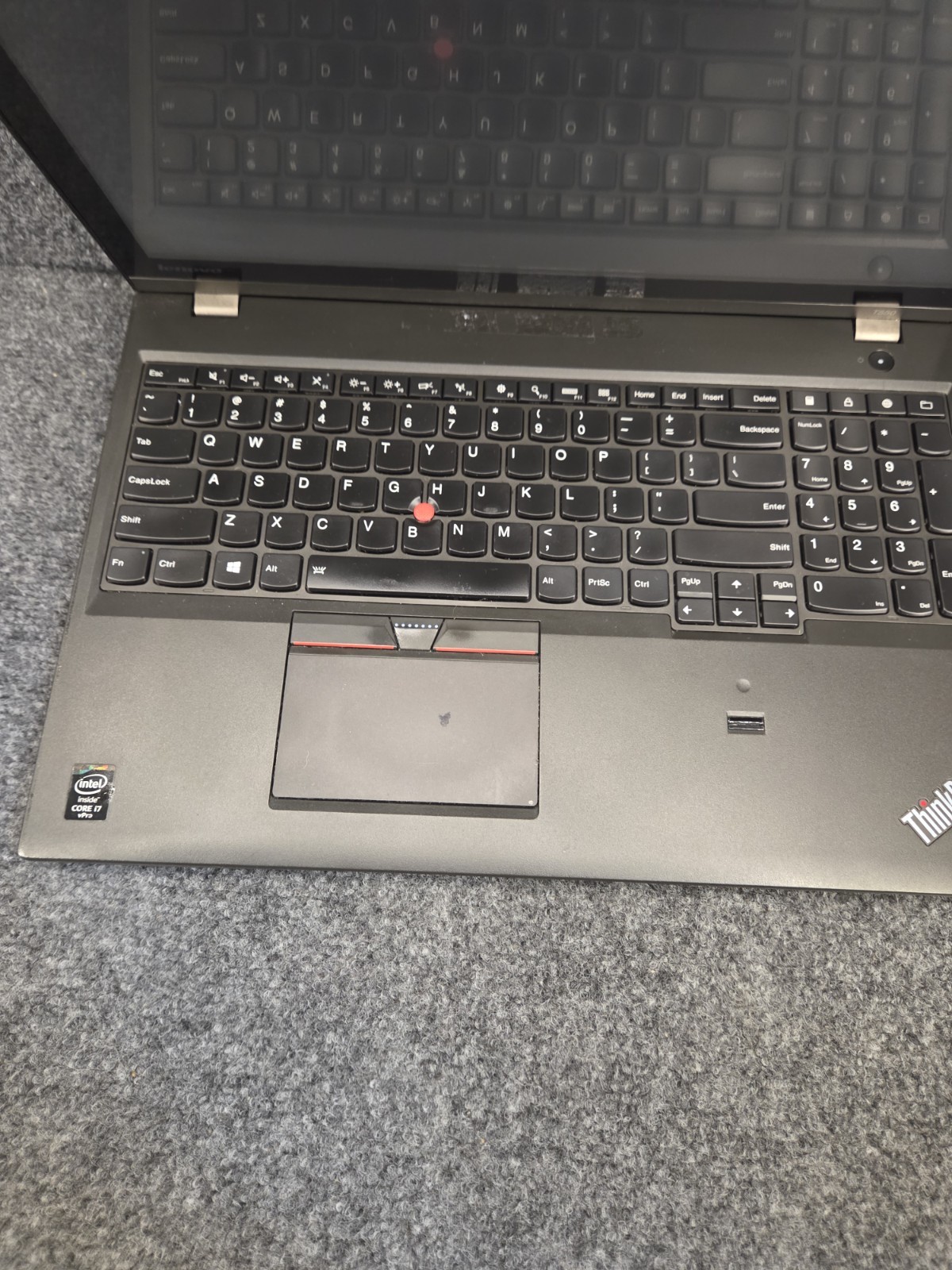 Lenovo ThinkPad T550 NO SSD/HD/RAM/PS FOR parts Or Repair Only