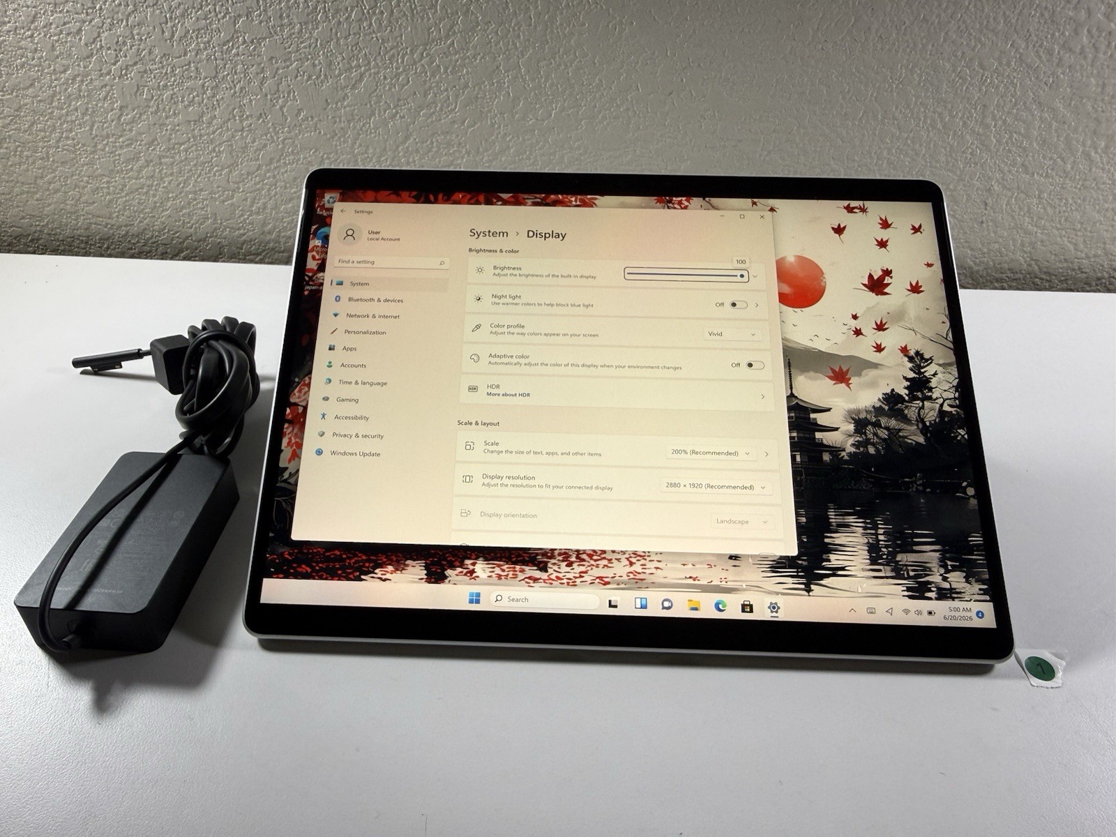 Microsoft Surface Pro 8 (1982) i5-1145G7 – 16GB RAM – 256GB 120Hz – Win 11 Pro