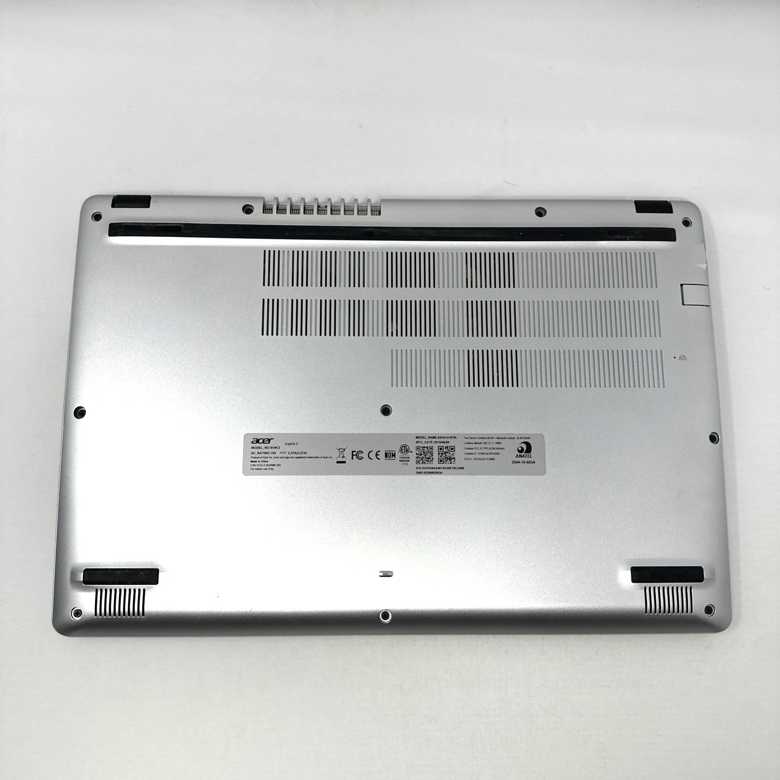 Acer Aspire 5 Slim Laptop 15.6 Full HDAMD Ryzen 3 3200u 4GB 128GB SSD Laptop
