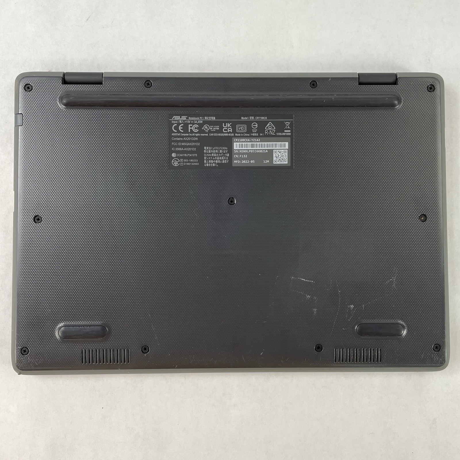 Asus Notebook CR1100CK 11.6″ Non-Touch Celeron N5100 1.10 GHz 4 GB RAM 16 GB
