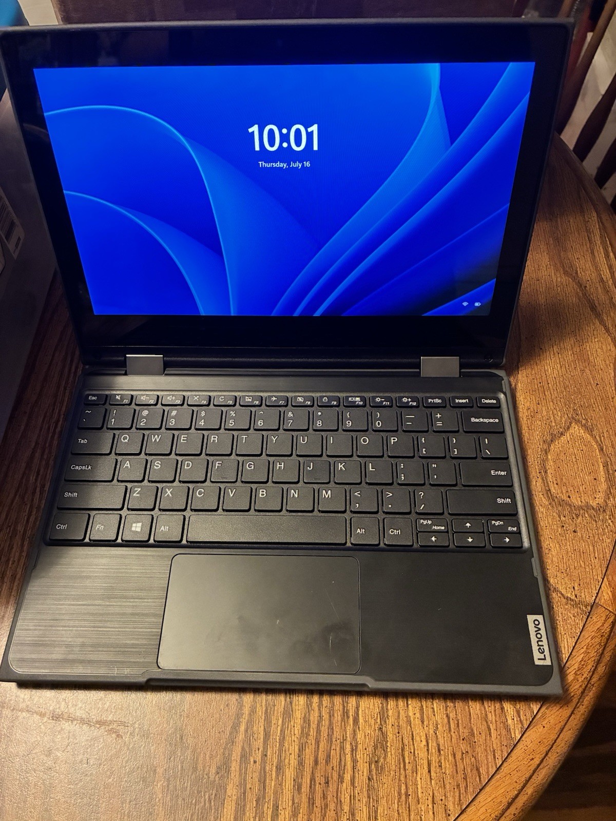 Lenovo 300e 2nd Gen. 2 In 1. 4GB RAM, 64GB Storage, Intel Celeron. Restored.