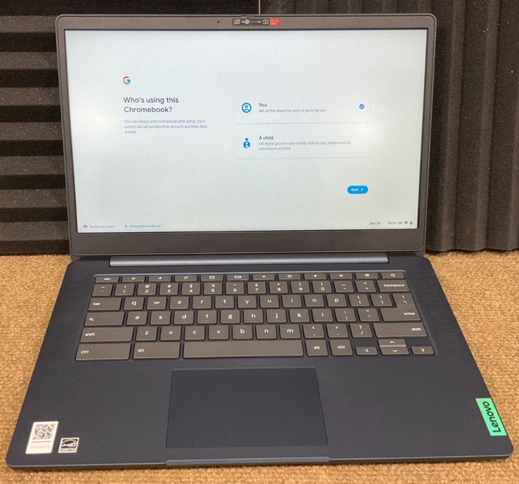Lenovo IdeaPad 3 MT8183 4GB 64GB BT WiFi 14W 82KN002GUS NO BOX! FULLY FUNCTIONAL