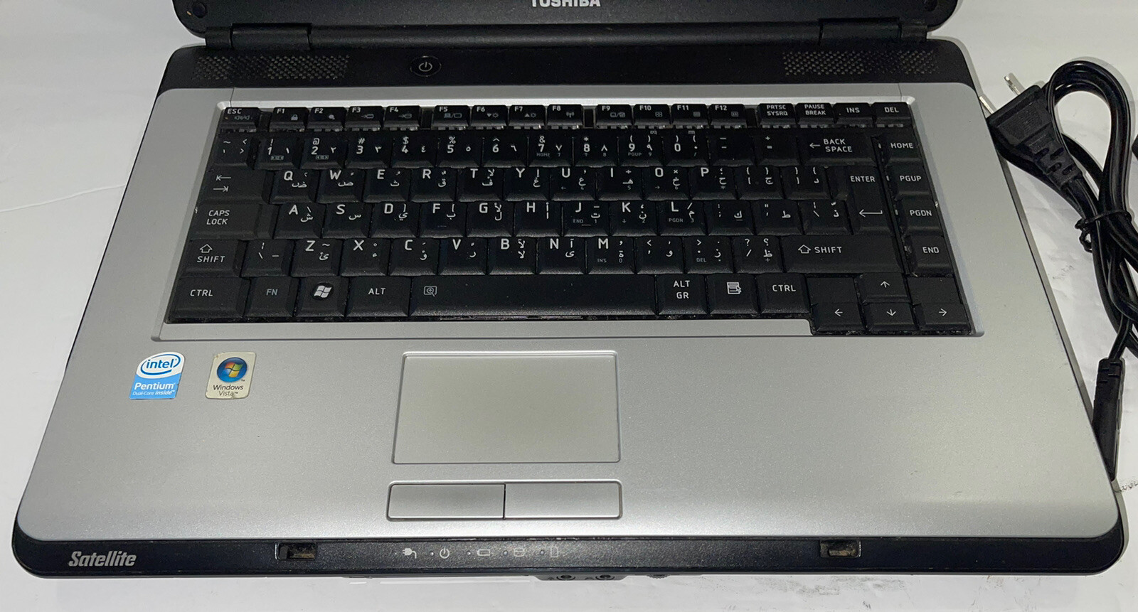 15.4” Toshiba Satellite L300-129 Laptop 2GB RAM 160GB HDD Windows VISTA 4 PARTS!