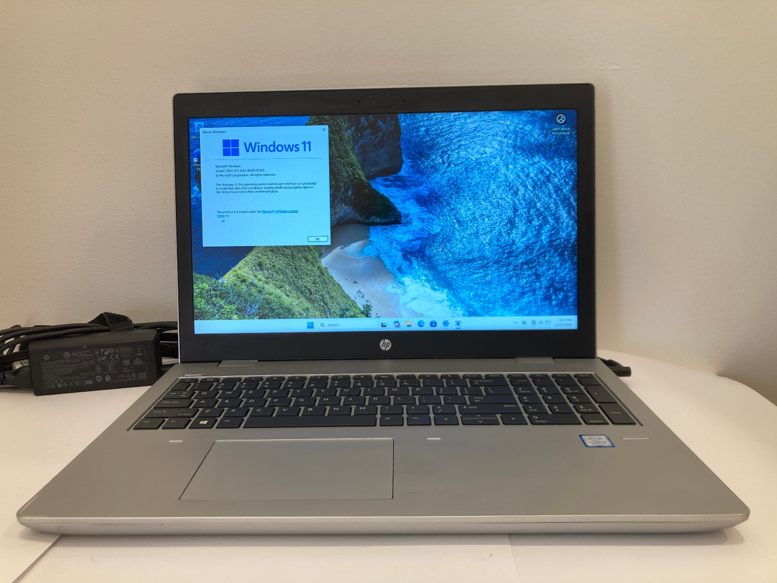 HP ProBook 650 G4 i5-8250U 3.4GHz Turbo, 256GB NVMe SSD, Windows 11 Pro Laptop