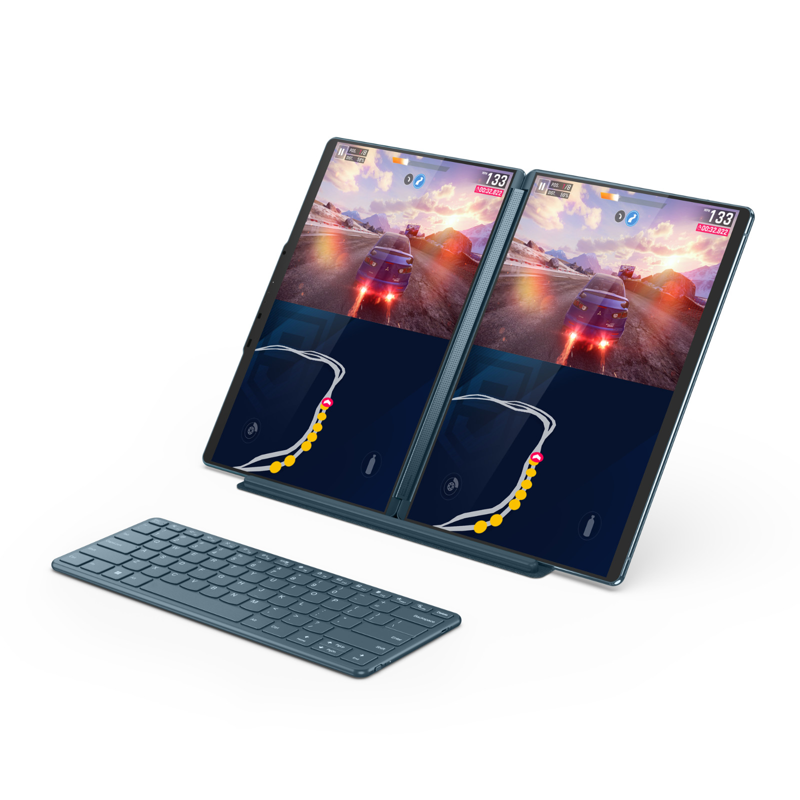 LENOVO YOGA BOOK 9i 2x 13″ DUAL DISPLAY TOUCH i7 16GB 1TB PEN CONVERTIBLE 4J.GAR