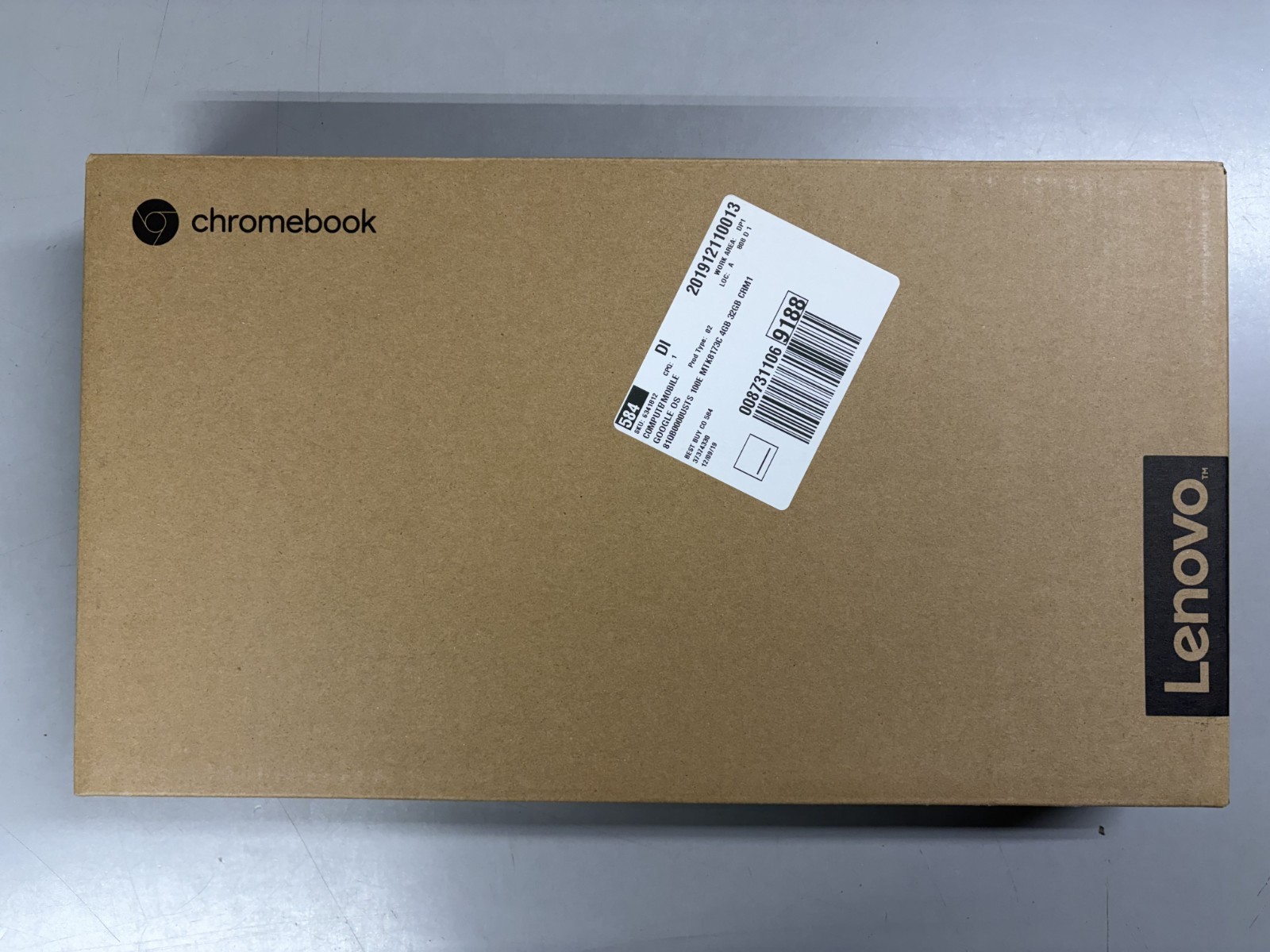 Lenovo 100e Chromebook 2nd Gen 11.6 in MTK8173C 4GB 32GB Chrome OS – Open Box OB