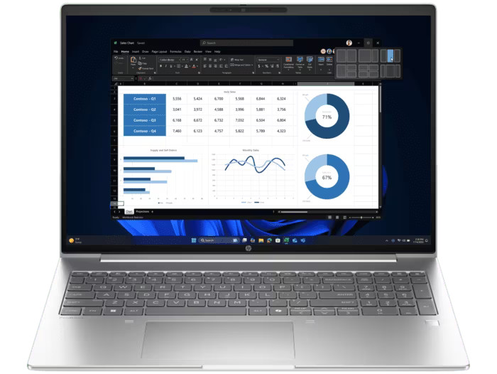 HP ProBook 4 G1i 16 inch Ryzen 5 PRO 215 32GB RAM 1TB SSD W11 Pro WUXGA