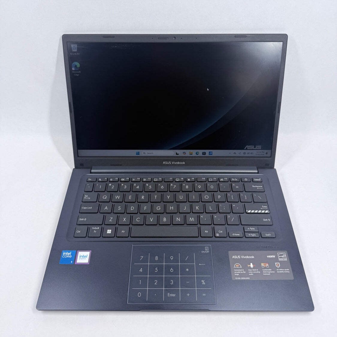 Asus Vivobook 14 X1404V 14″ Core 5 120U 1.6GHz 8GB RAM 256GB SSD