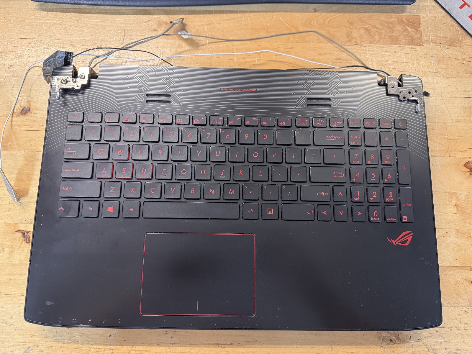 (NO DISPLAY) ASUS ROG GL552VW, I7-6700HQ , 2X8(16GB) DDR4, Windows 10, 500GB SSD