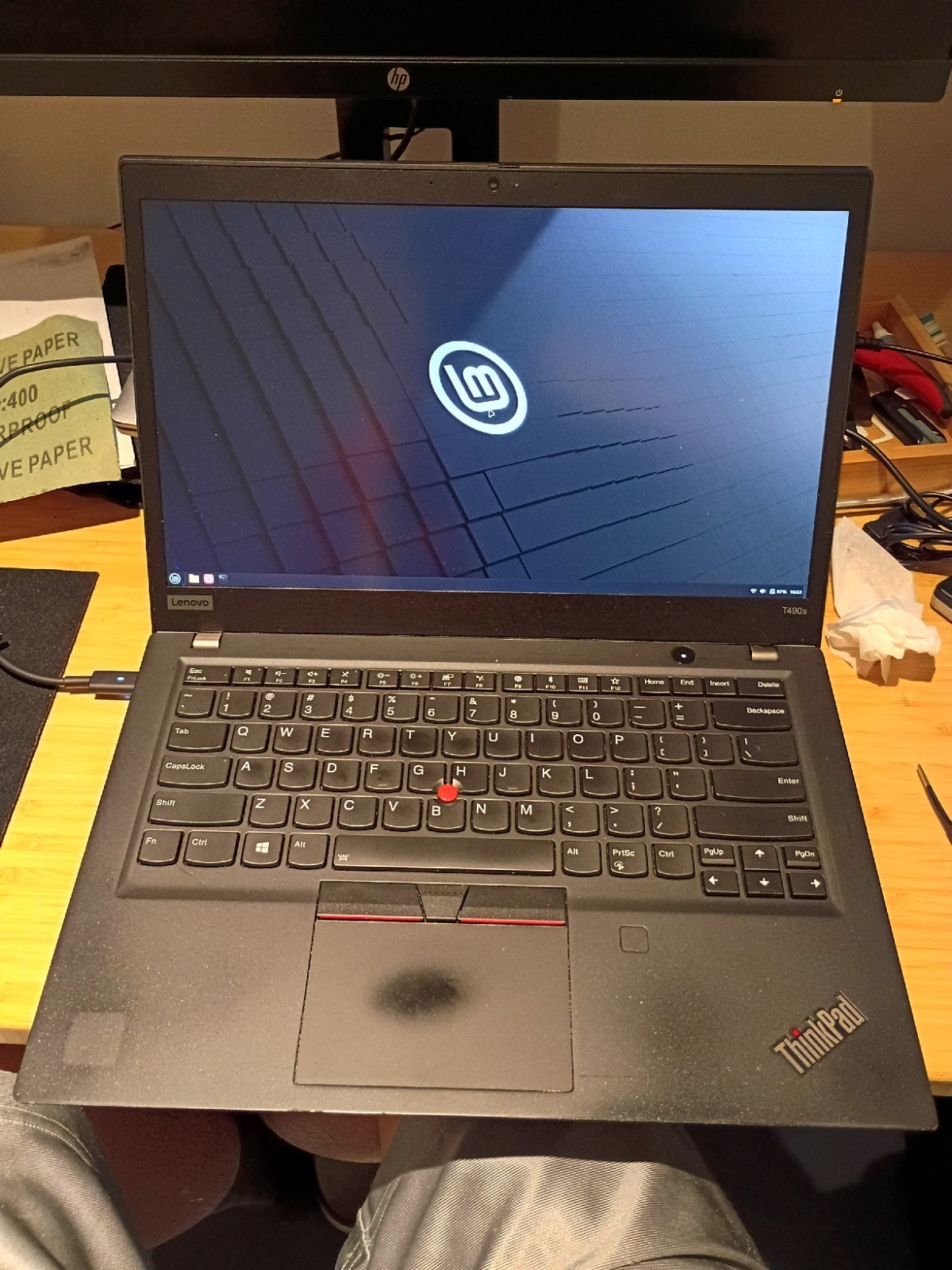 Lenovo ThinkPad T490s Core i5 8365U 8GB Battery Inc