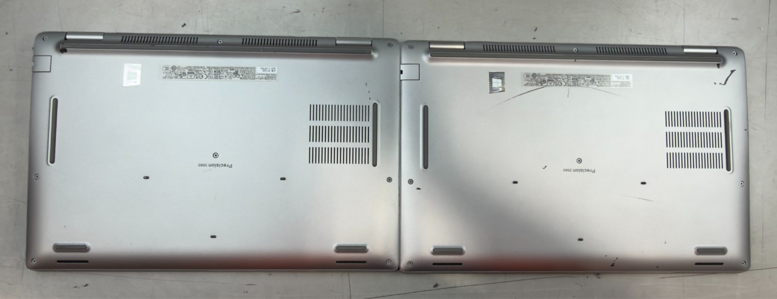 (Lot of 4) Dell Precision 3560 i5-1145G7 / 8GB RAM / T500 / NO SSD -RL6030