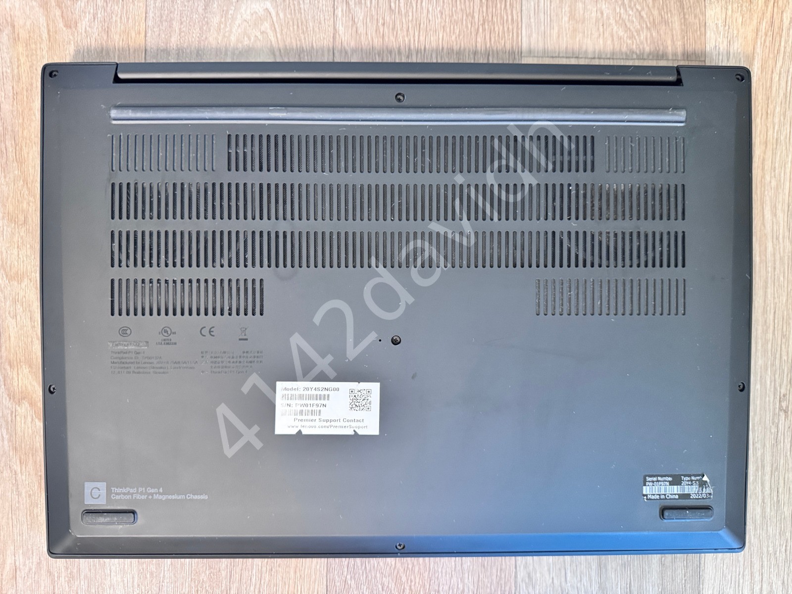 Lenovo ThinkPad P1 Gen 4 i7-11800H 16″ 2560×1600 16GB 512GB SSD NVIDIA T1200