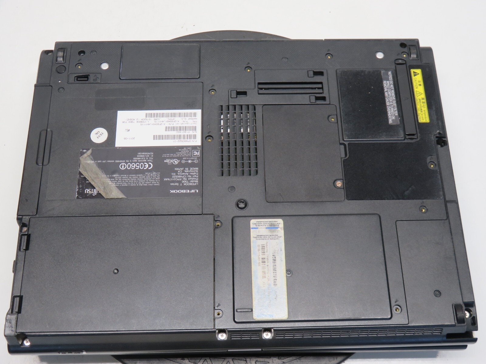 Fujitsu Lifebook T900 Intel Core i5 CPU M 520 2.40GHz 4GB NO HDD