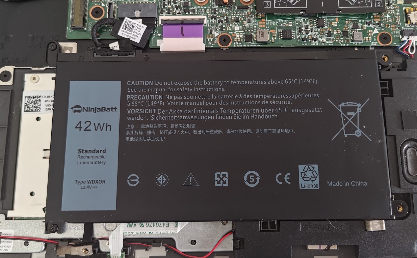 PARTS Dell Inspiron 15 7000 No SSD 8GB RAM Battery Power Adapter
