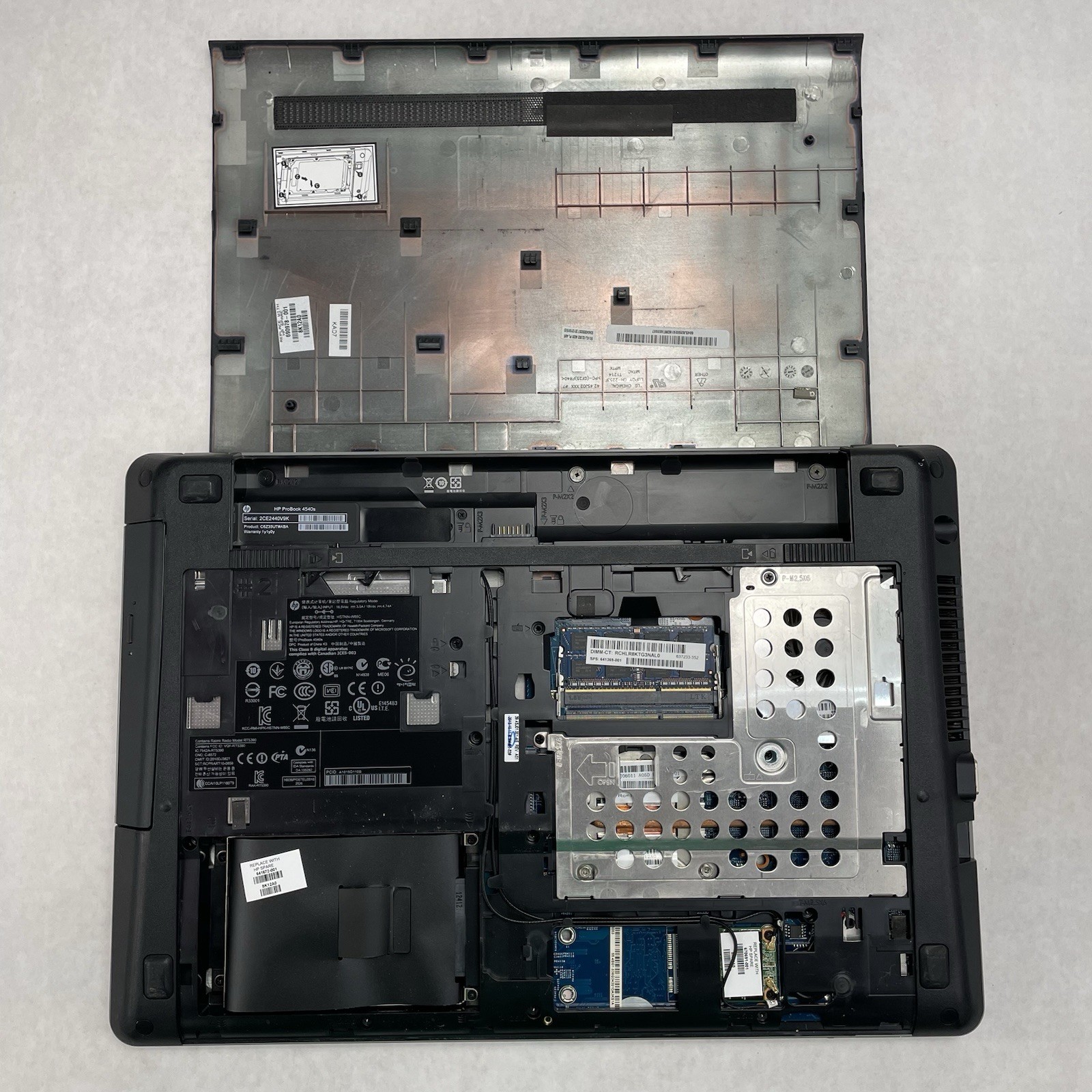 HP ProBook 4540S i3-3100M 2.40 GHz 4 GB RAM No SSD/OS/AC/Battery