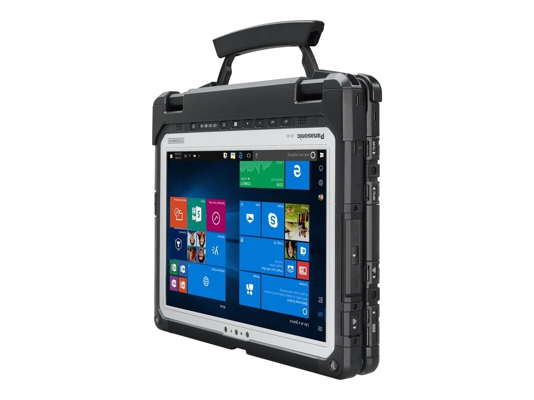CLEAN Panasonic Toughbook CF-33 Intel i5-7300U 256GB SSD Global GPS Wind 10 PRO