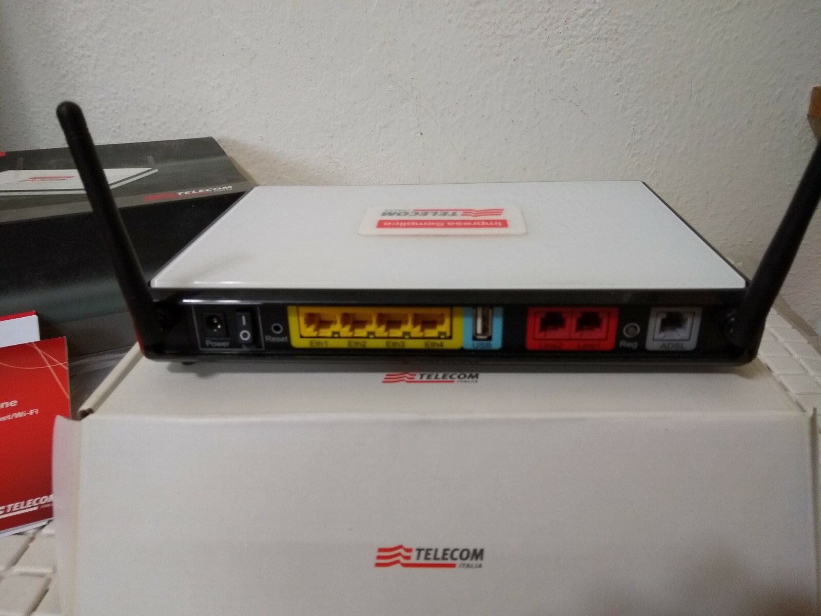 Alice Gate Voip 2 Plus wi-Fi Modem ADSL2+ Ethernet / wi-Fi