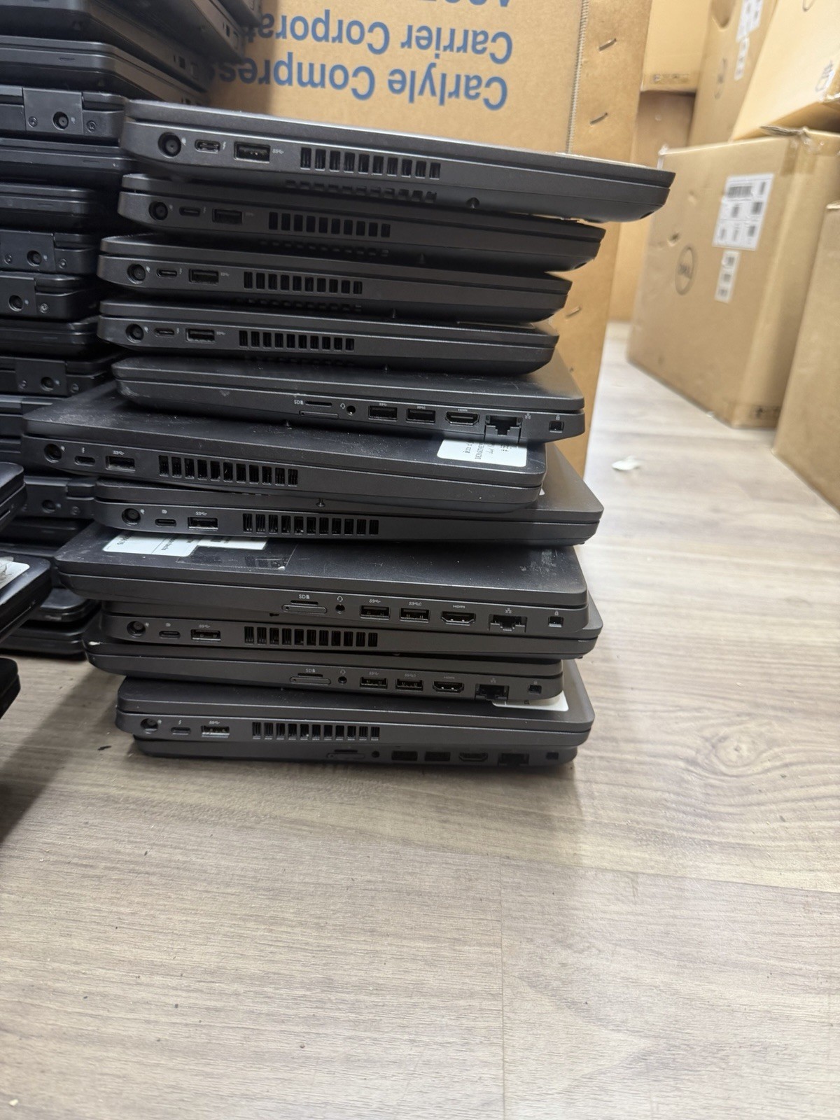 Lot Of 12 Dell Latitude 5401/5501 8th/9thgen i5 No SSD 16GB RAM, Booted To Bios