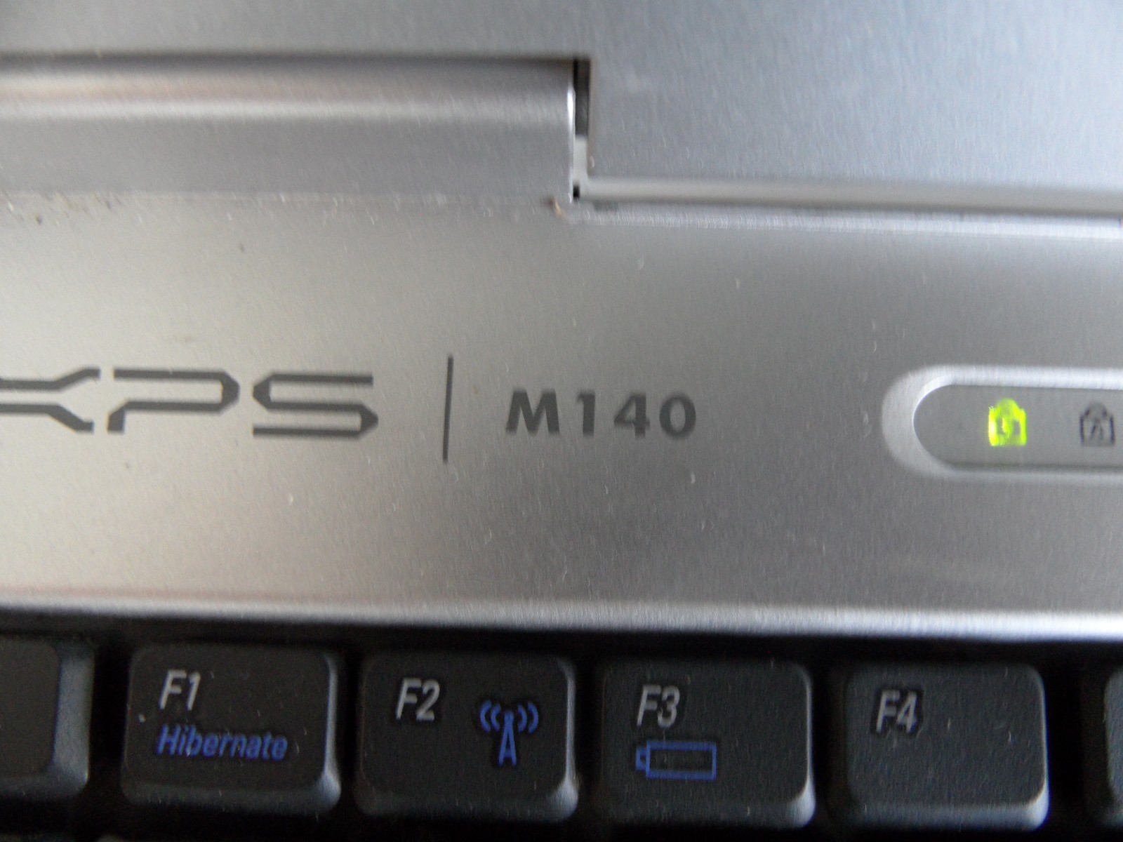 Dell XPS M140 Laptop For Parts Posted Bios Hard Drive Wiped *