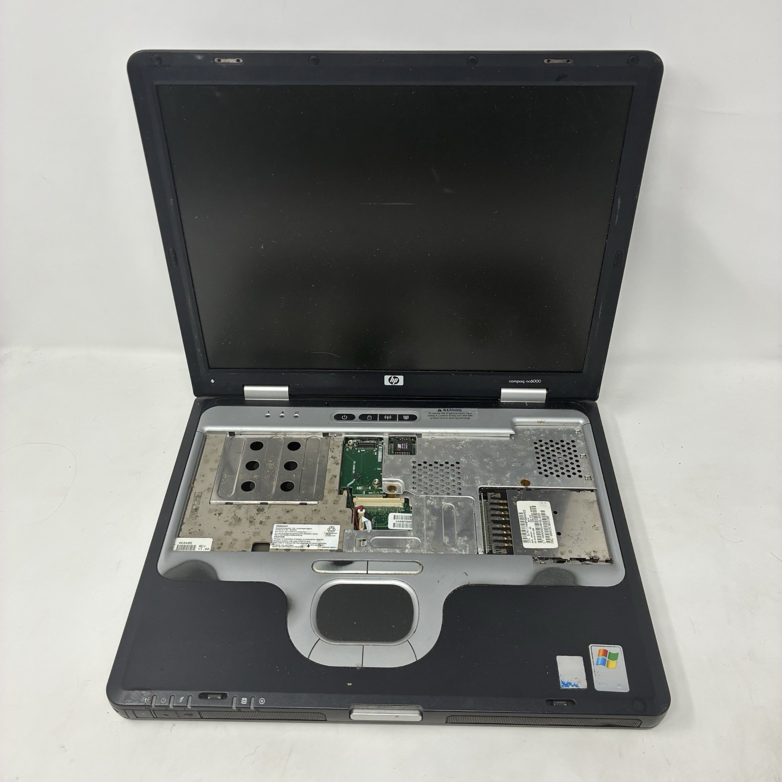 HP Compaq nc6000 for Parts Or Repair AS-IS See Pics / Description