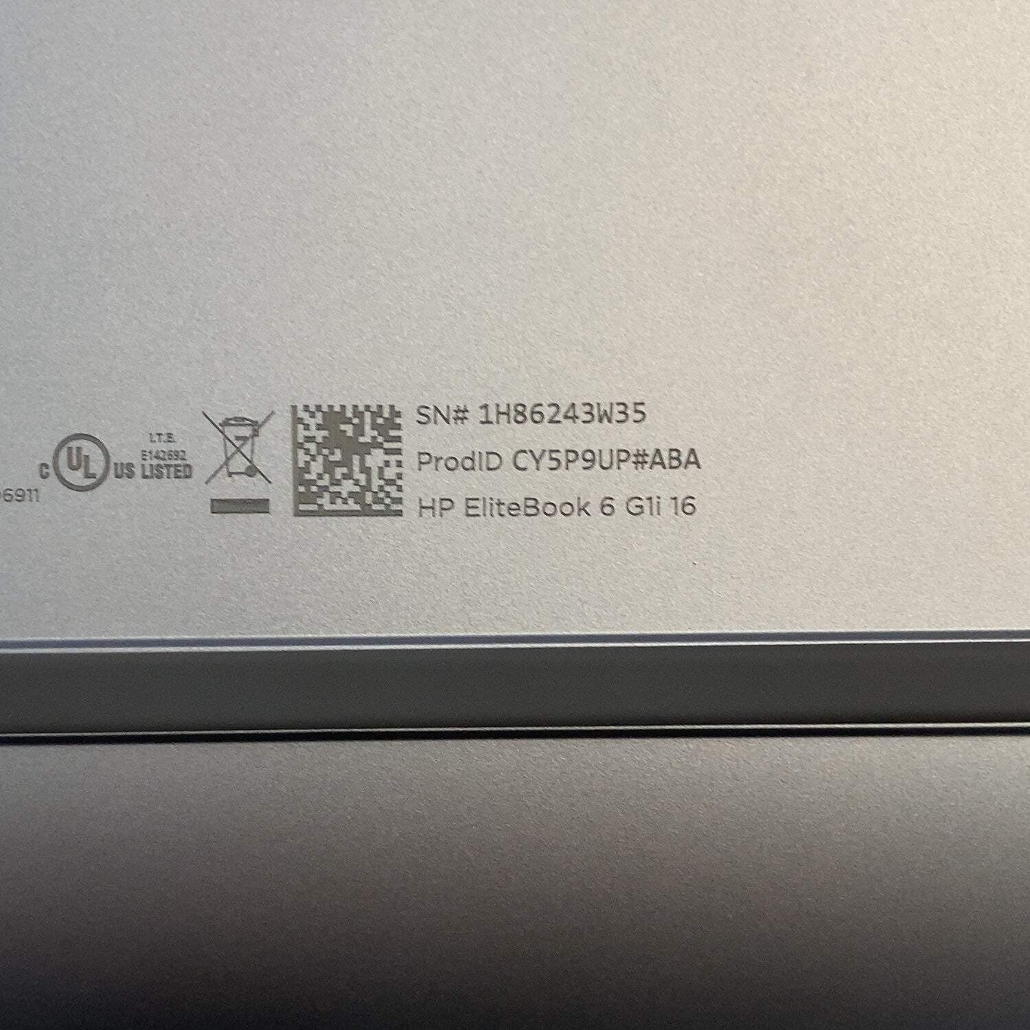 HP EliteBook 6 G1I 16 Core Ultra 5 235U 2.0GHz 16GB RAM 256GB SSD