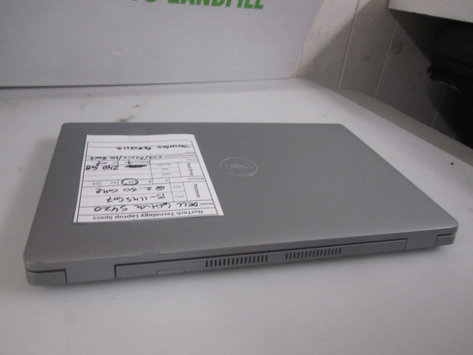 Dell Latitude 5420 i5-1145G7 2.6GHz 16GB 240GB m2SSD Laptop + AC NOOS READ BIOS