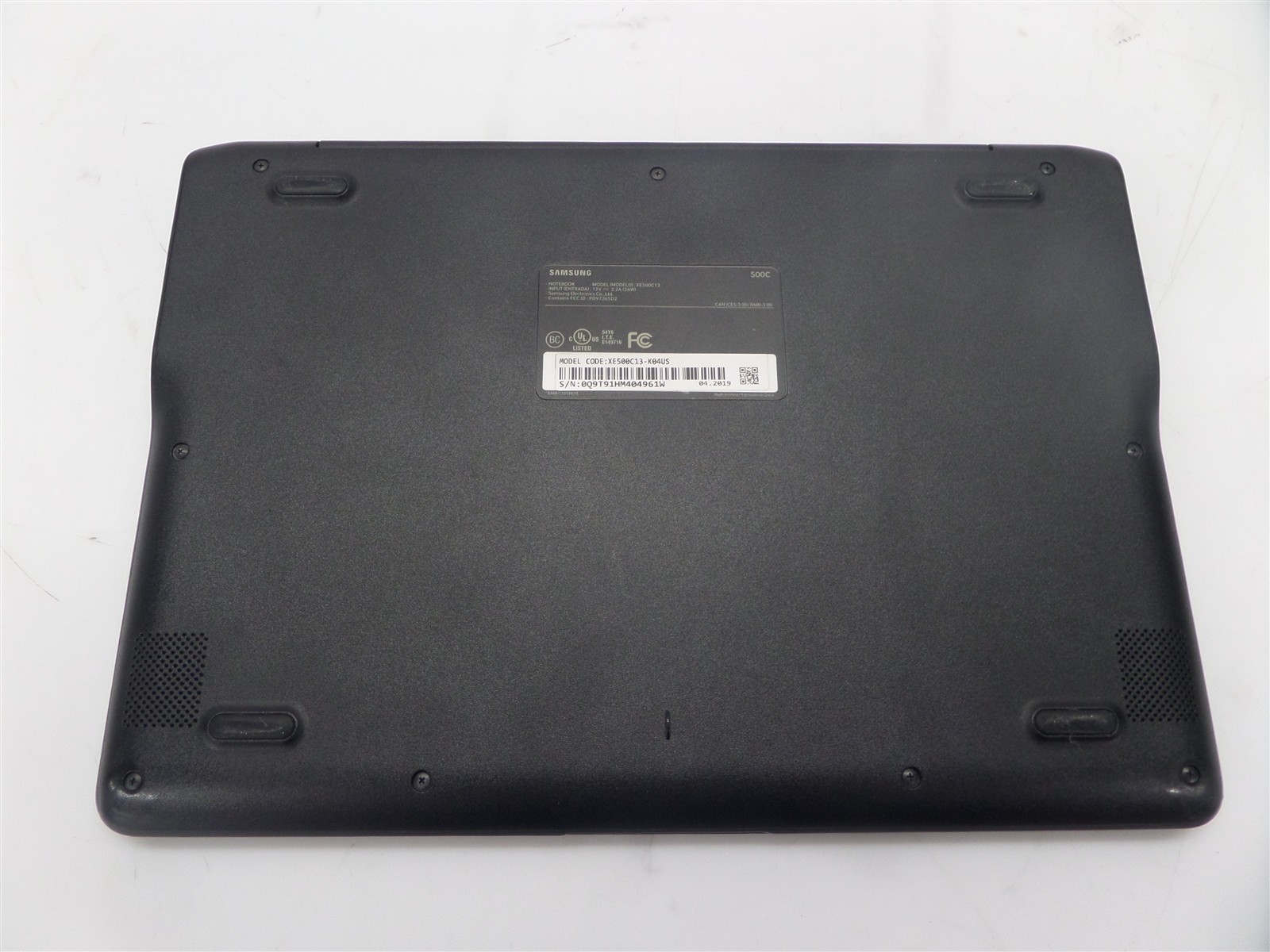 Samsung 11.6″ Chromebook 3 XE500C13-K04US Celeron N3060 1.6GHz 4GB RAM 16GB eMMC