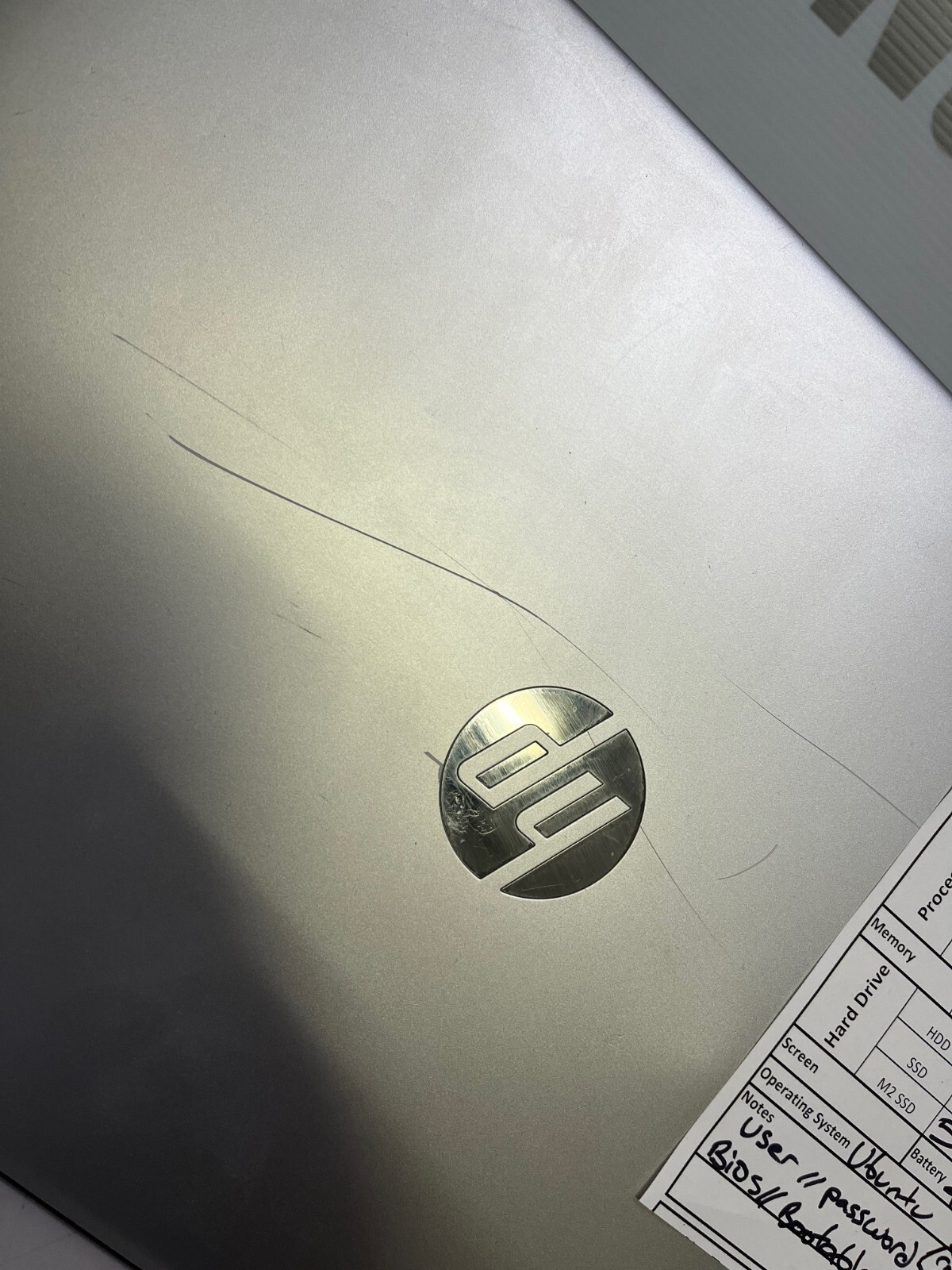 HP ProBook 650 G4 15.6″ i7-8850H 2.6GHz 16GB/512GB m2 SSD UBUNTU Laptop[BIOS] AC