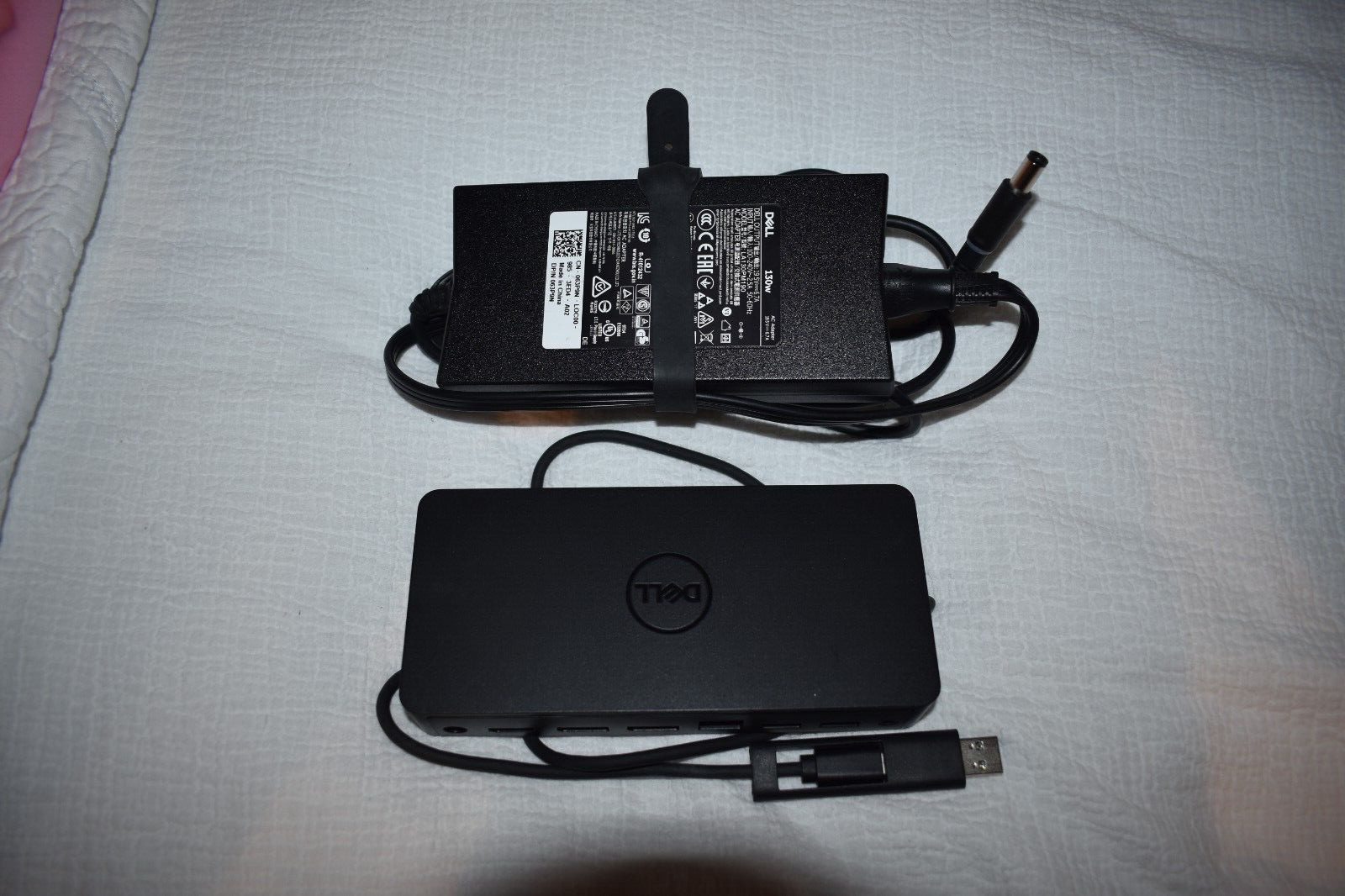 Dell A/C Adapter ( LA 130PM190) and Docking Station ( D6000)
