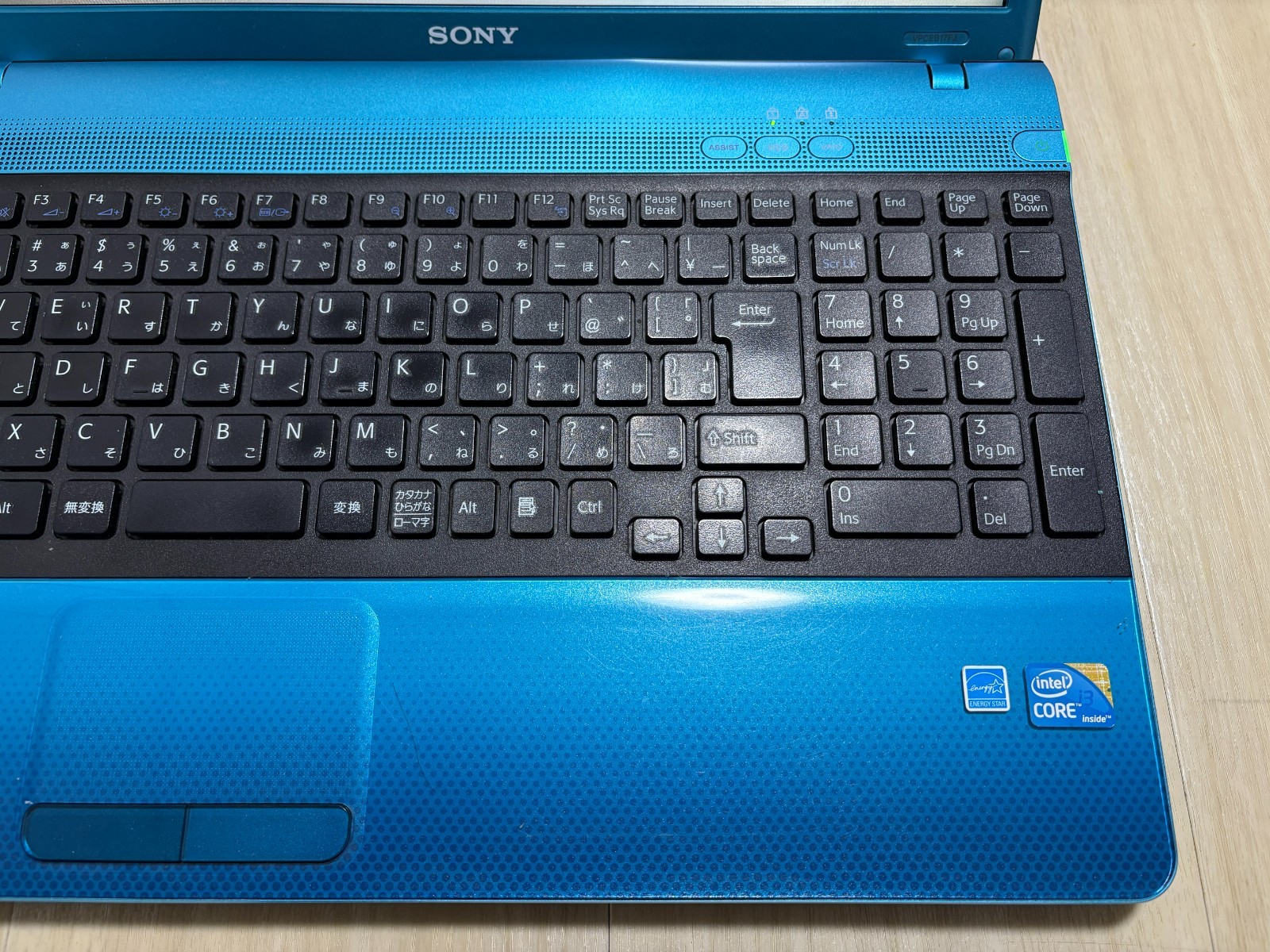 Sony Vaio VPCEB18FJ Core i5-M460 Windows11 Home RAM 8GB SSD 256GB Blue