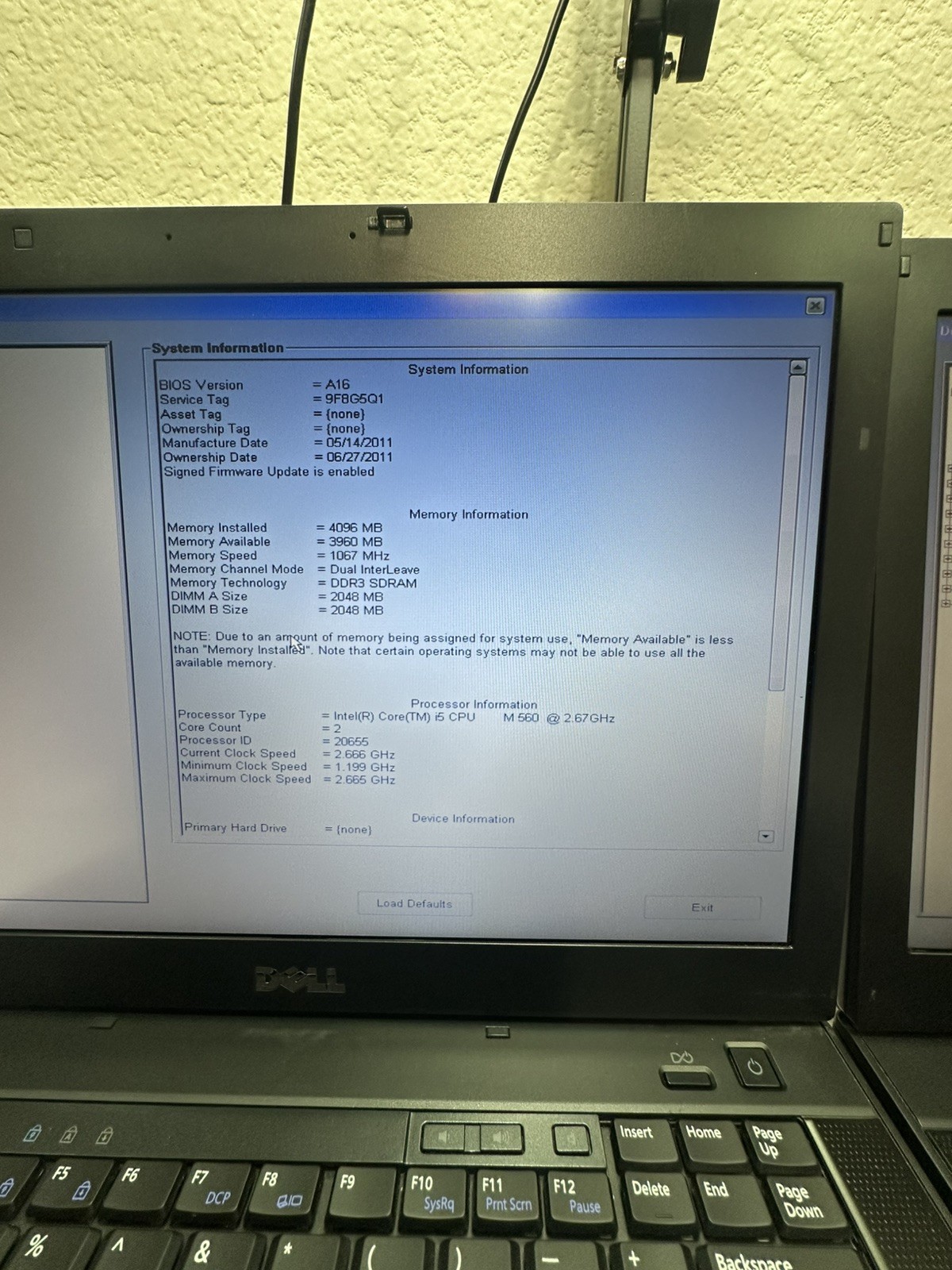 Two Dell Latitude E6410 14″ Laptop i5 2.67GHz – No HDD or Caddy