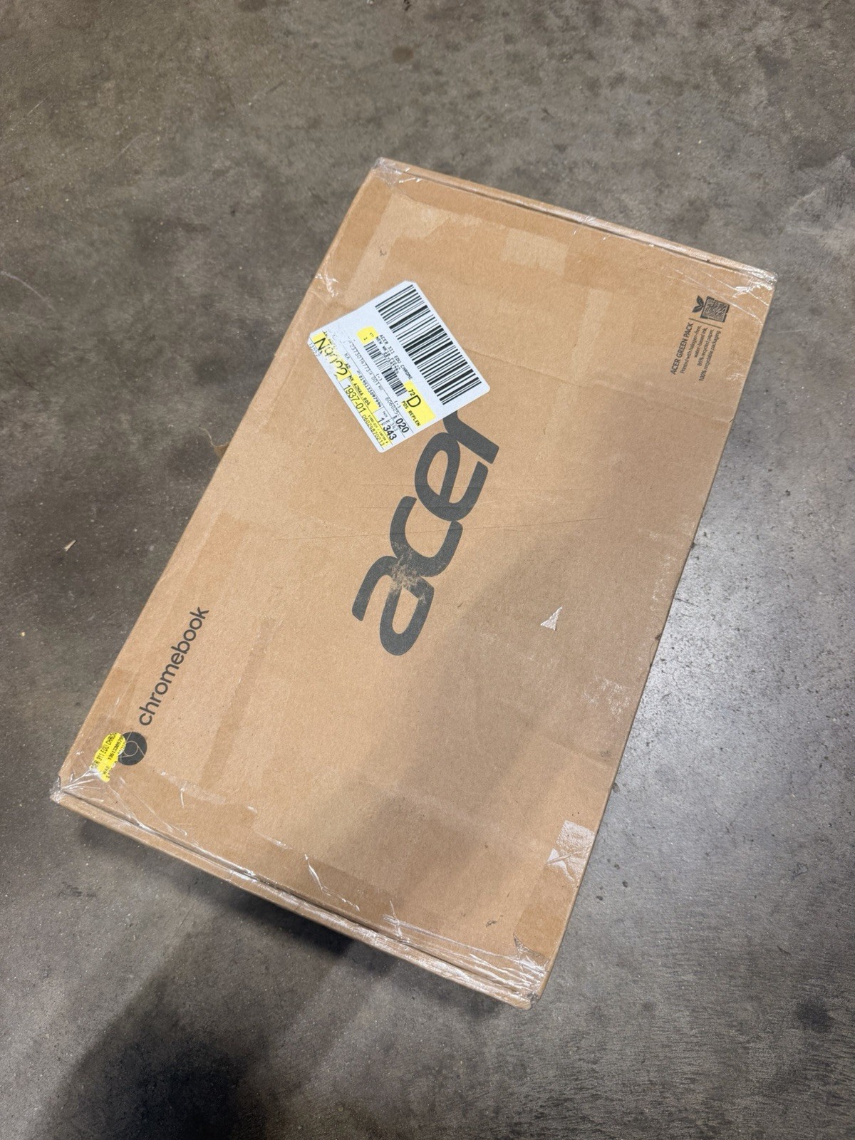 Acer 311 Chromebook 11.6” HD, A4-9120C, 4GB RAM, 64GB eMMC
