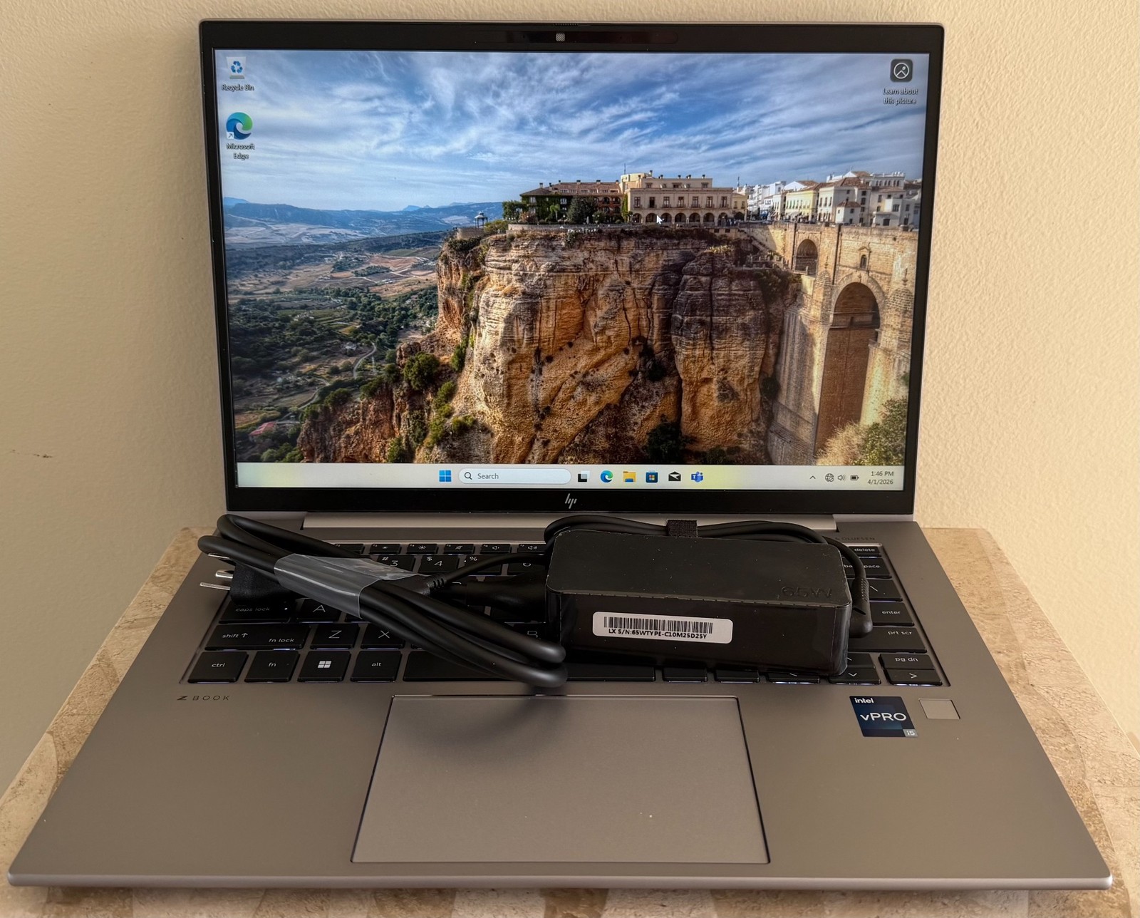 HP ZBook Firefly 14 G10 Laptop Intel i5 1350P 32GB 1TB Win 11 Pro 7Z1A6UT#ABA