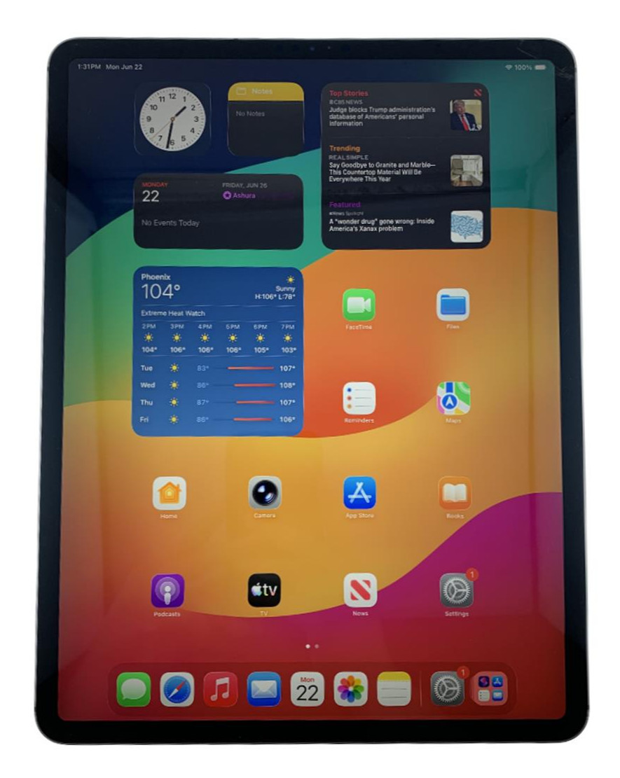APPLE IPAD PRO 12.9″ (3RD GEN) A2014 256GB SPACE GRAY WiFi + Cellular